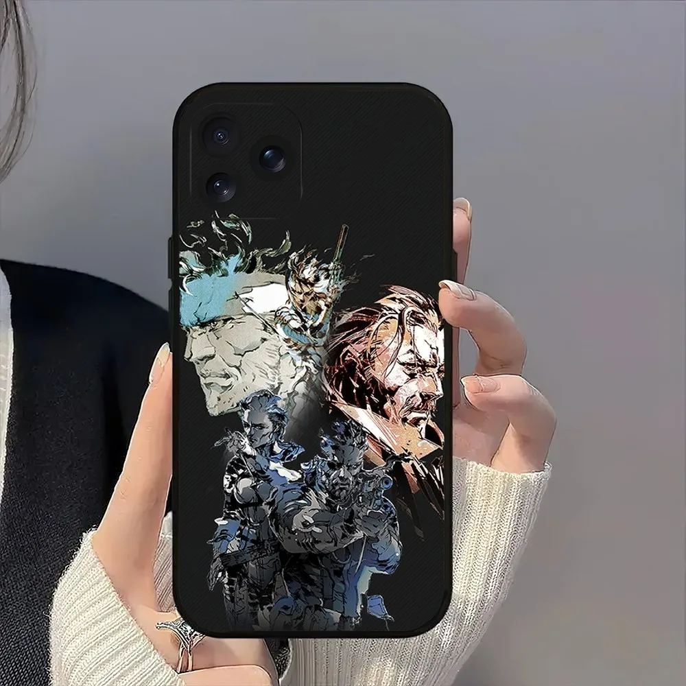 Game Metal Gear Solid Delta Snake Eater MGS Phone Case For iPhone 8 14 15 13 12 11 Mini X Xr XS Pro MAX Plus Shell