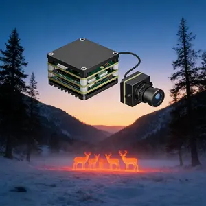 Bilashmart 2026 BackShell AI VisionCube S AI Camera Module FPV Drone Camera IR Thermal Imaging 450M Intelligent Accurate Tracking Distance