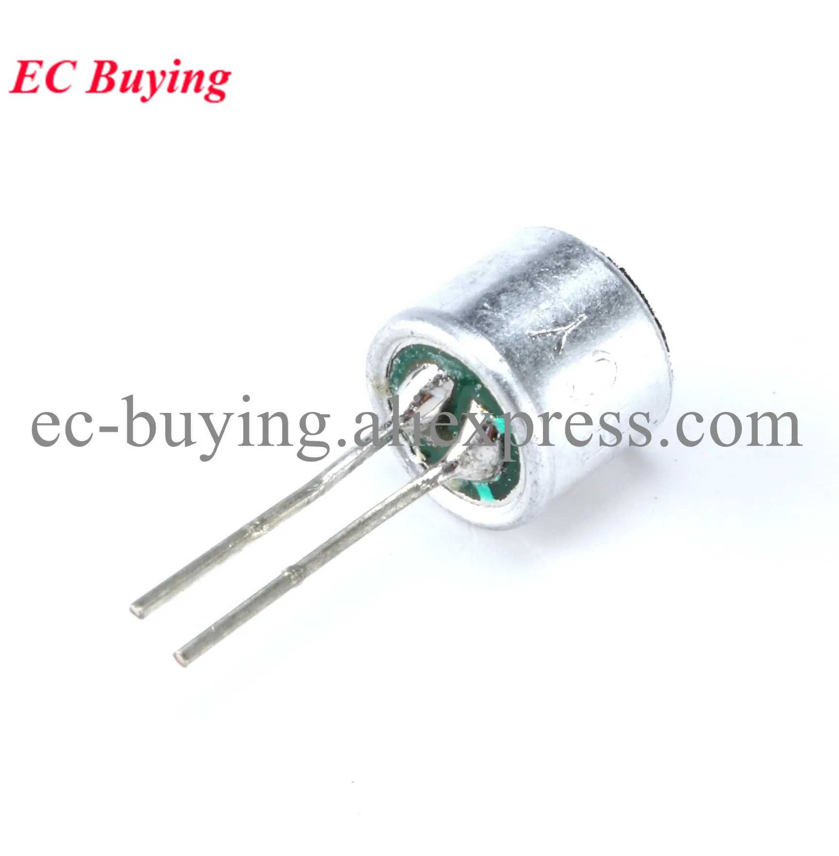 10/5 pz 6*5mm MIC capacitivo Electret microfono a condensatore Pick-Up sensibilità 52dB 6050 6mm x 5mm altoparlante Mic con pin
