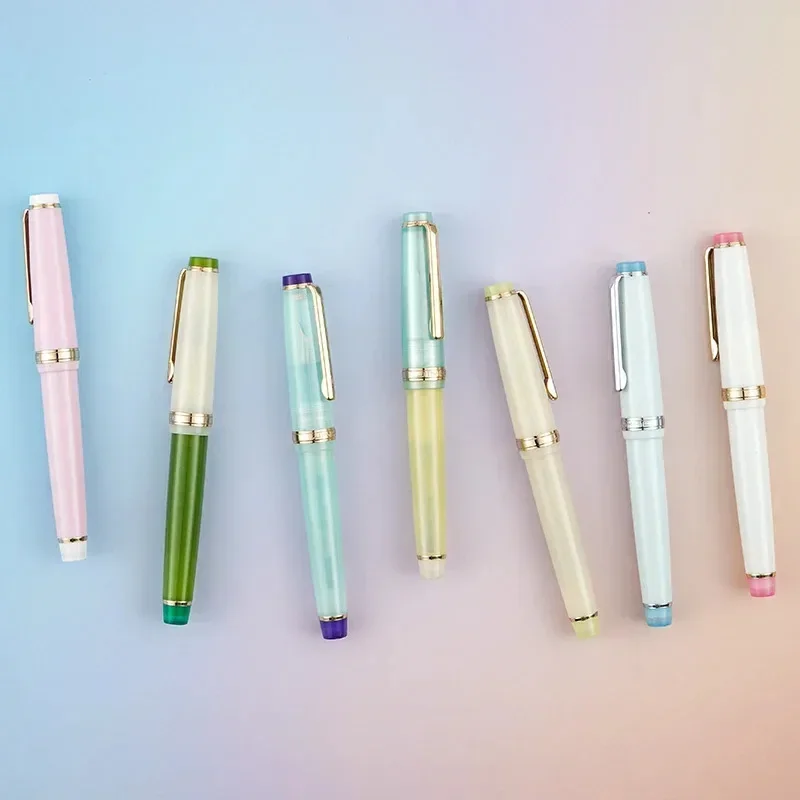 

New Jinhao 82 Pen New Color Flat Top Crown Student High Beauty Hard Fountainn Pen Calligraphy Practice Pen