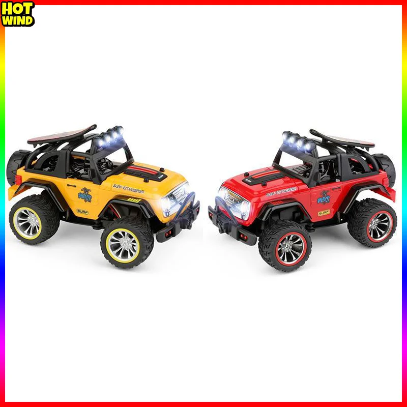 Mini Remote-controlled Car Model 1:32 Electric Two Wheel Drive Off-road Vehicle Full Scale 2.4g Light Racing Rc Car Toy