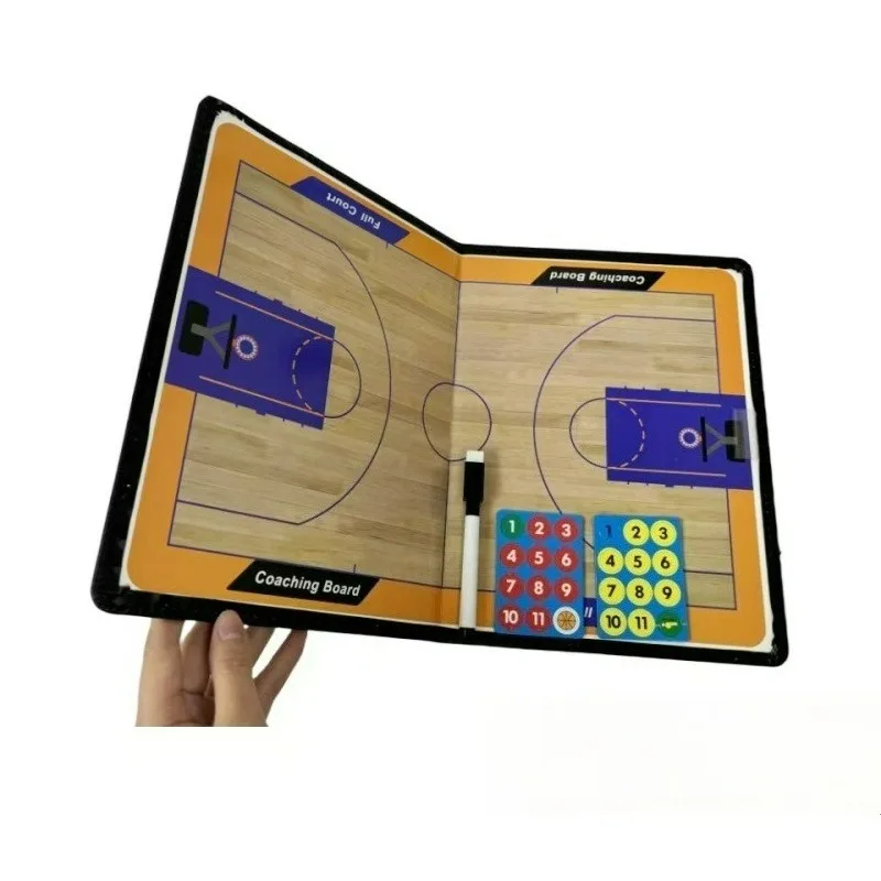 

1 шт. складная тактическая доска для футбола/баскетбола, тренировочная тактическая доска для баскетбола/футбола, складная, стираемая, для записи