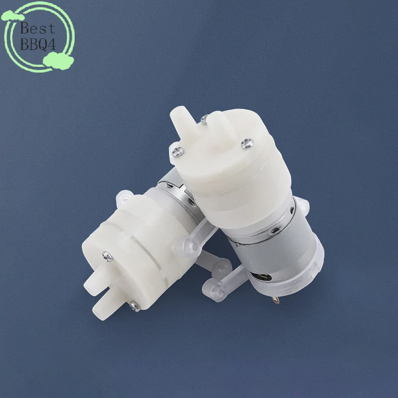 

(BBQ4)1PC 365 Micro Water Pump Motor DC 12V Self Priming Pump Silent Electric Diaphragm Pump Large Flow 1.5L/Min ABS Food Grade