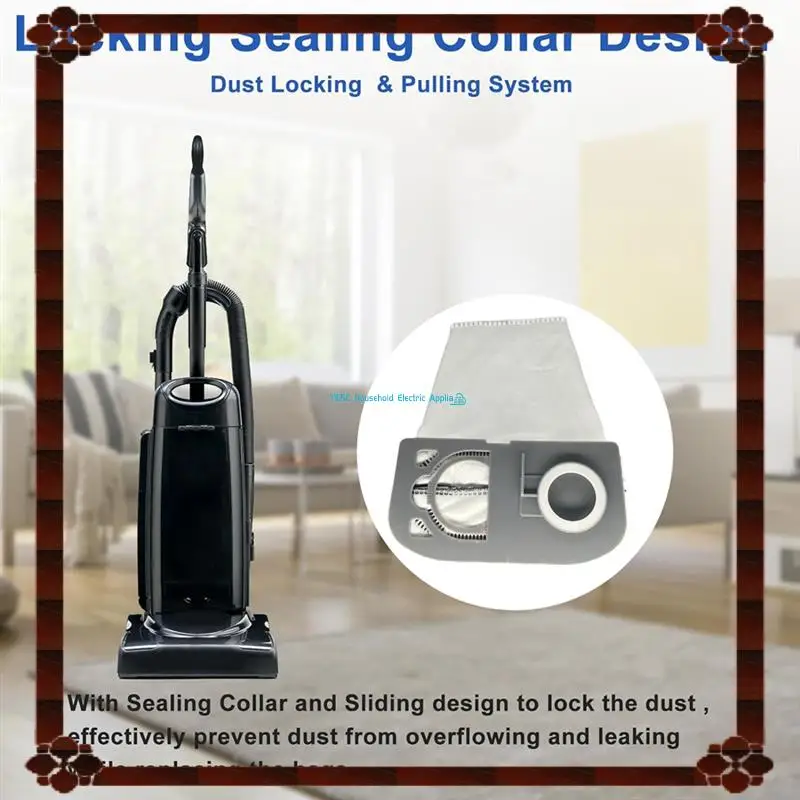 24 ชั่วโมงเปลี่ยนถุงเก็บฝุ่นสําหรับ Riccar R25 Series R25S, R25D, R25P สูญญากาศตรงเครื่องดูดฝุ่นกรอง Part R25HC-6