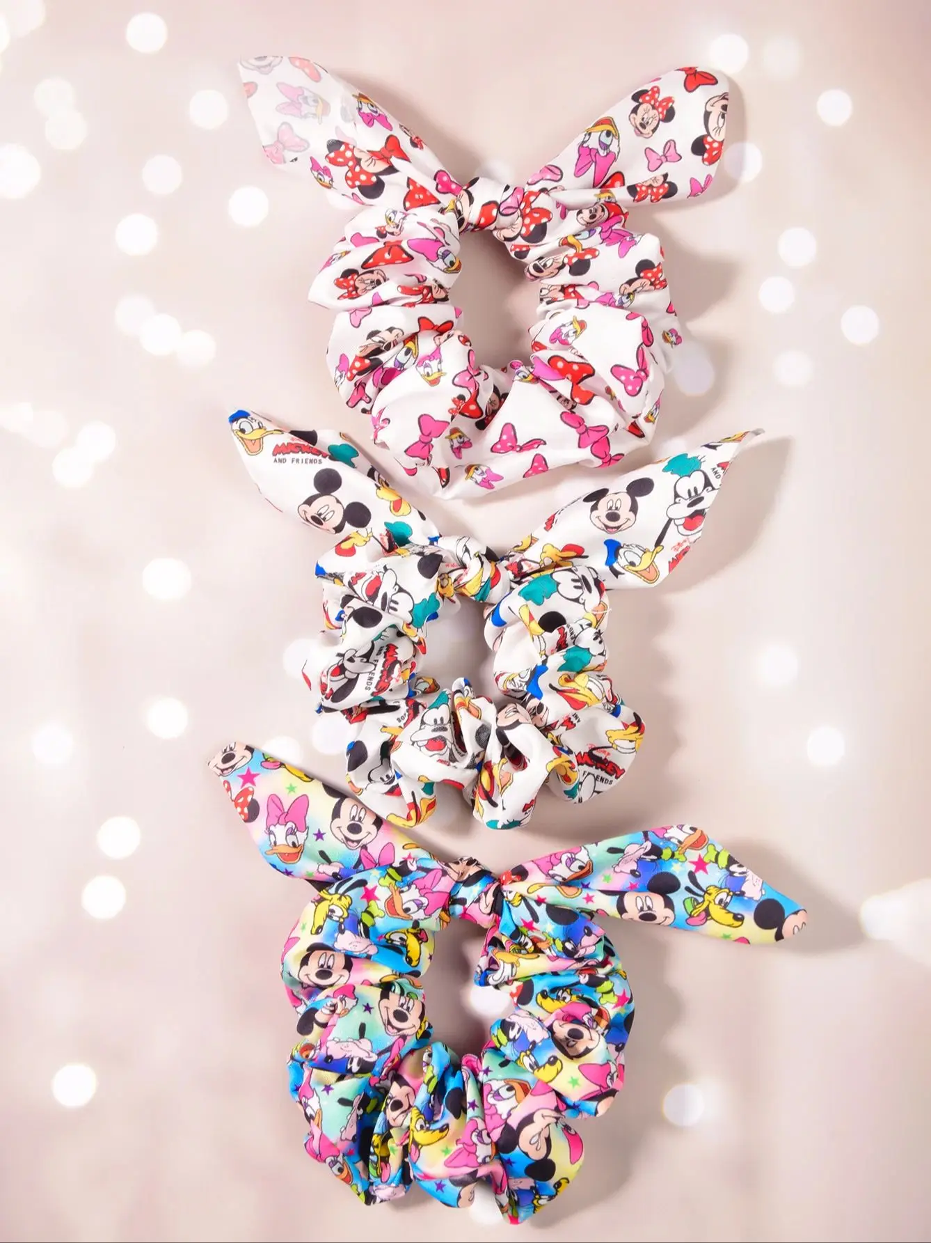 

1 digital printed cartoon character ear flap tip large intestine for daily hair accessories