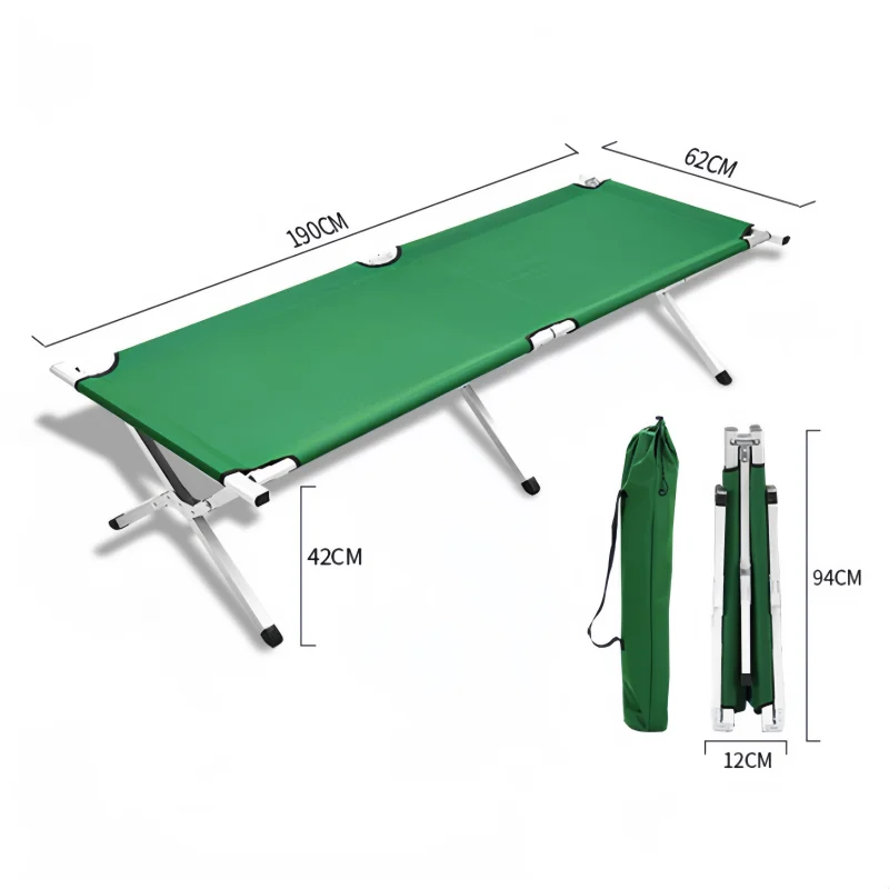 

Polar Everest Portable Folding Iron Camping Bed Compact Adjustable Bed Outdoor for Outdoor Camping Accessories