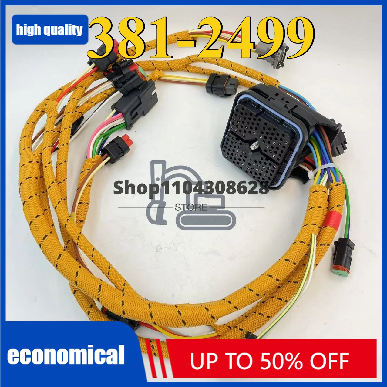 

Original New 381-2499 Excavator Engine Wiring Cable Harness 3812499 For C7 Engine 324D/325D/329D