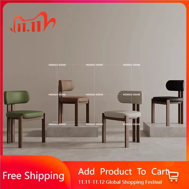 

Nordic Ergonomic Dining Chairs Desk Lazy Postmodern Princess Dining Chairs Designer Balcony Lounge Muebles Trendy Furniture