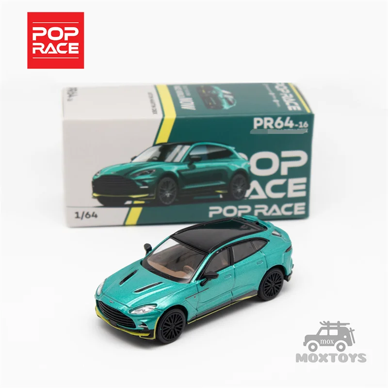 PopRace 1:64 DBX RACING GREEN Diecast Model Car