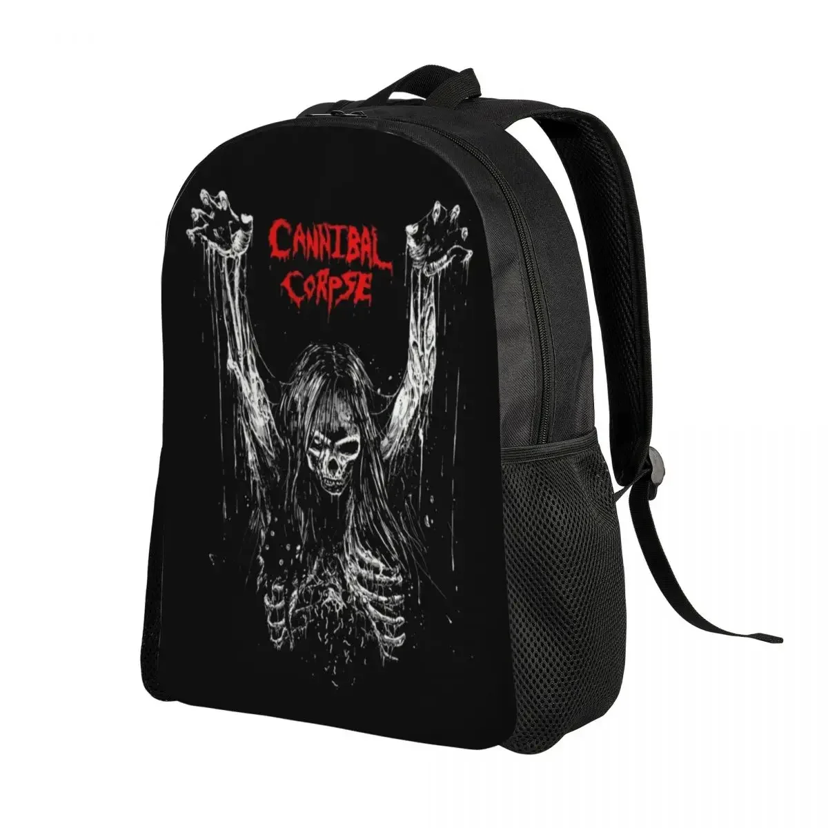 Custom Bag Custom Death Metal Cannibal Corpse Rock Backpack For Boys Girls School College Travel Bags Women Men Bookbag Fits 15