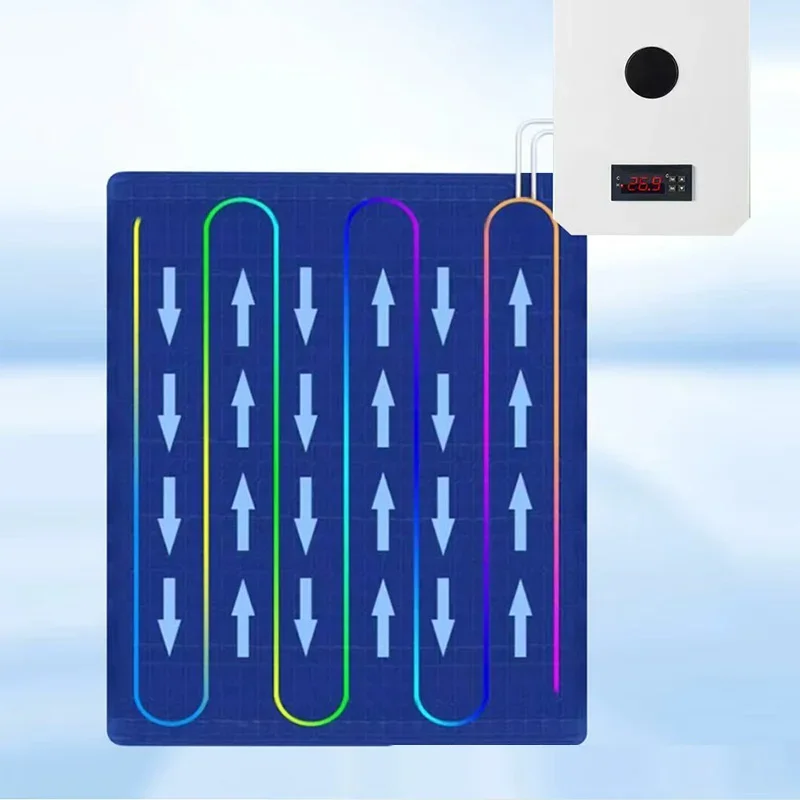 Water-Circulation Mattress, Cooling and Heating Sleep Pad, Semiconductor Heat Dissipation and Cooling, Air Conditioner Fan