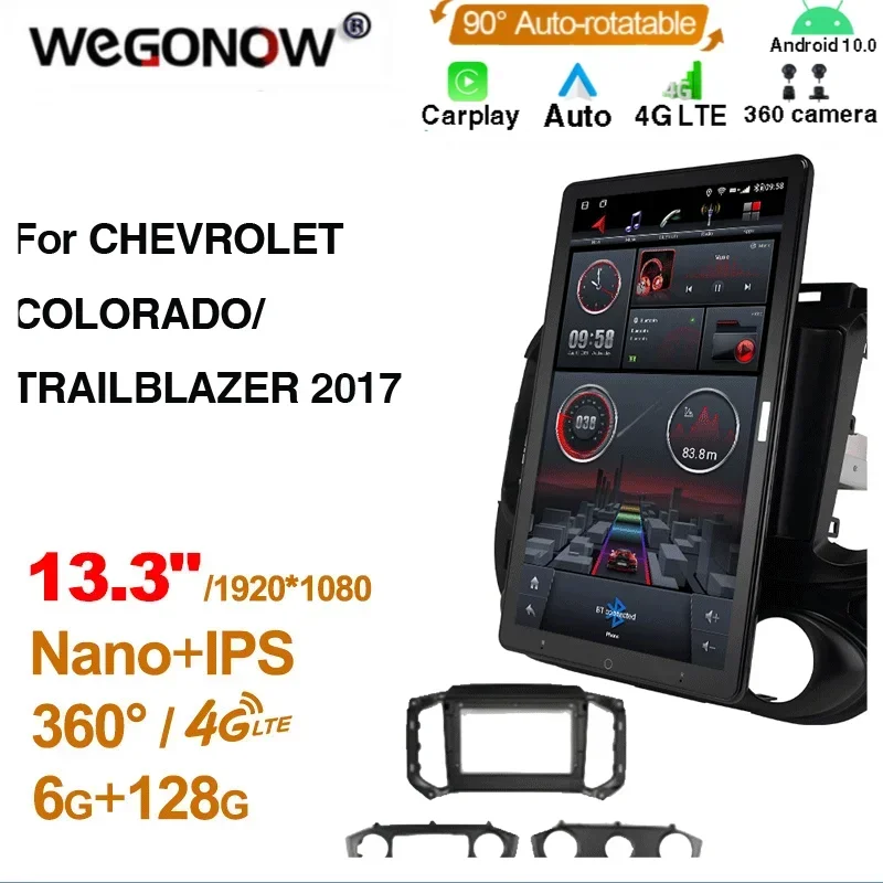 Android 10.0 Ownice Car Radio Auto for CHEVROLET COLORADO/ TRAILBLAZER 2017 13.3'' No DVD support Quick Charge Nano 1920*1080