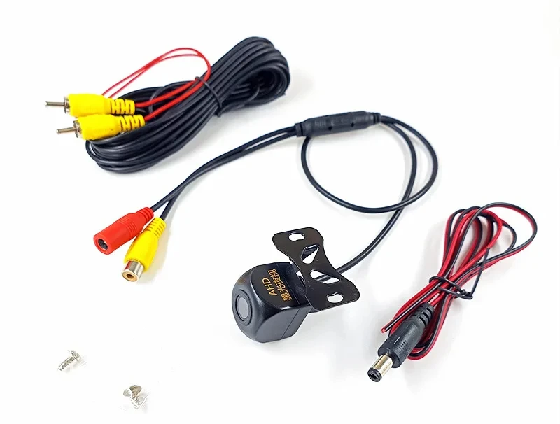 1 Set AHD Car Rear View Camera 12V Night Vision Backup Parking Reverse Camera Waterproof HD Color Image Video Vehicle Camera