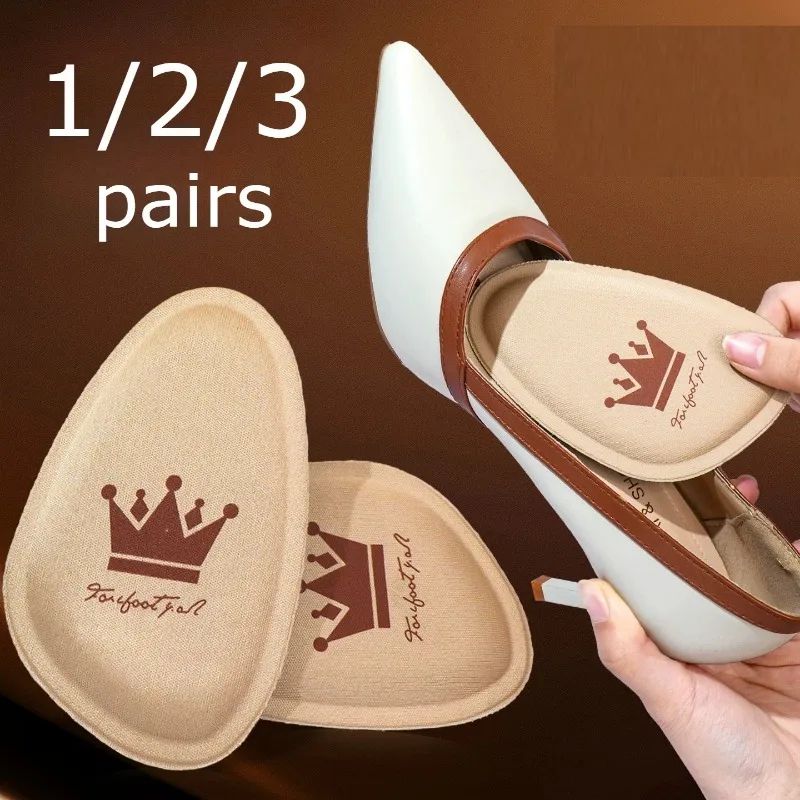 Forefoot Pain Relief Insoles Half Size Cushion Pads Non Slip Breathable Sweat Absorbing Inserts for Shoes