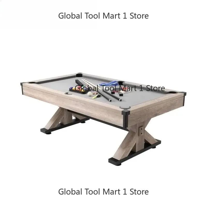 VEV-OR 7ft 3-in-1 Billiards Table Combo Set Multi Game Table with Dining Pool and Tennis Table Includes Full Set of Accessories