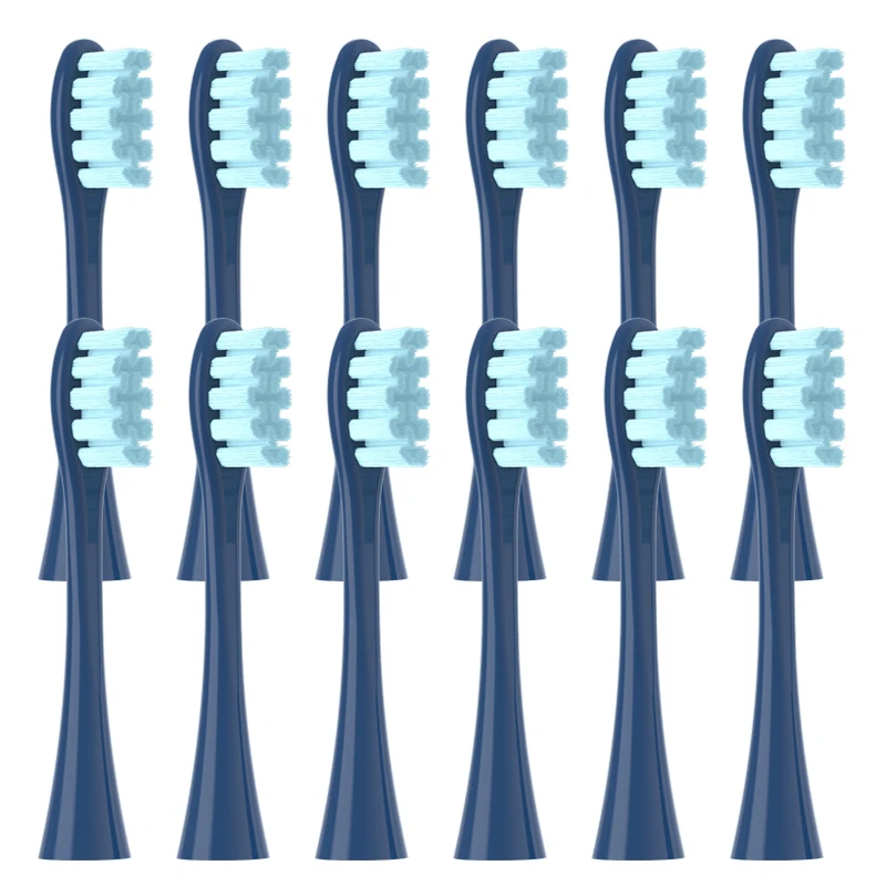 12 Ersatzbürstenköpfe für Oclean X/ X PRO/ Z1/ F1/ One/ Air 2/SE Sonic Electric Zahnbürste DuPont Weiche Borstendüsen