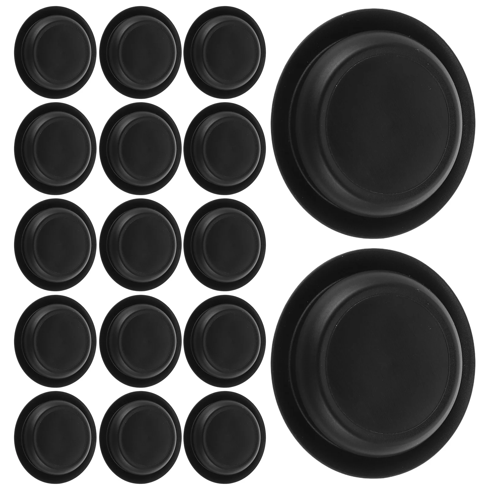 

30pcs Universal Automotive Rubber Hole Plug 32Mm Car Door Protection Gasket Thick Sealing Pad For Bumper Shock