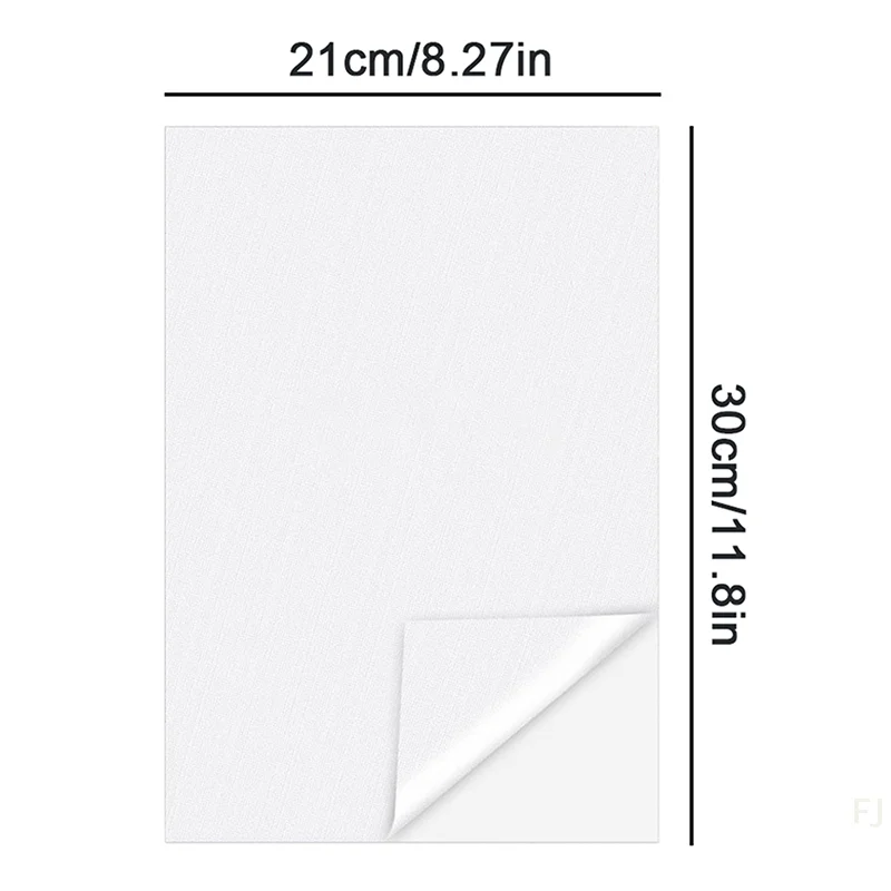 [YU] 1/10 pièces doublure adhésive arrière Non tissé soluble dans l'eau doublure imprimable tissu vêtements accessoires pour broderie manuelle