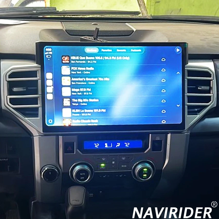 

14.6 Inch QLED Android 13 Car Radio CarPlay GPS Navigation For Toyota Tundra 2014-2019 Sequoia Multimedia Stereo Player Unit HU