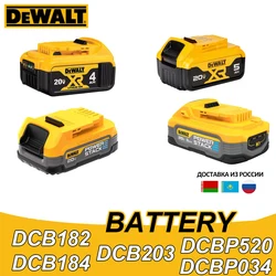 Bateria De Lítio 4AH 5AH DCB182 DCB184 Bateria De Dewalt 20V Compatível Com Toda A Série DEWALT De Ferramenta Elétrica 18V/20V