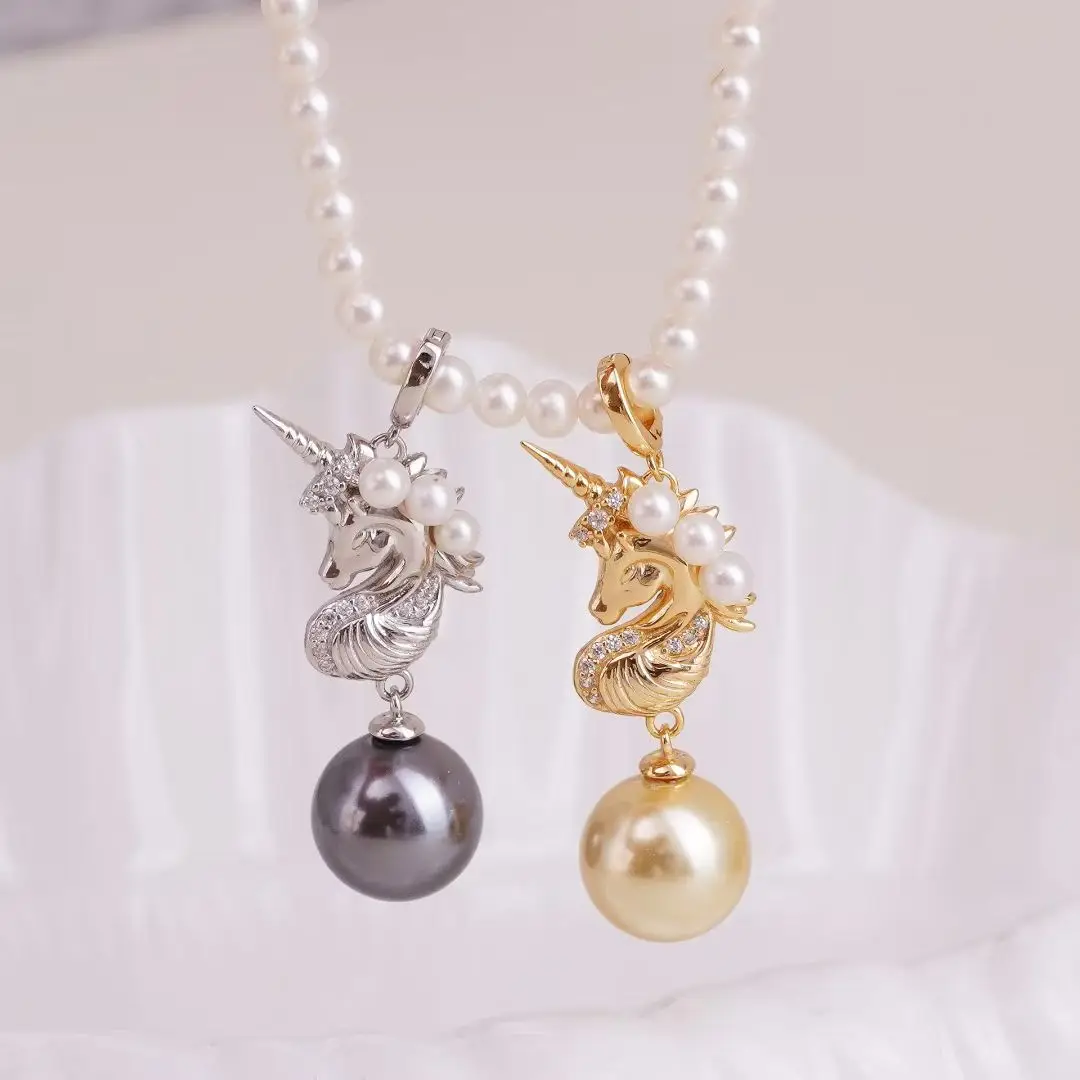 

Wholesale 925 Sterling Silver Pendant Mounts Base Findings Settings Mountings Jewelry Fittings for 3-11mm Pearls 3pcs/lot