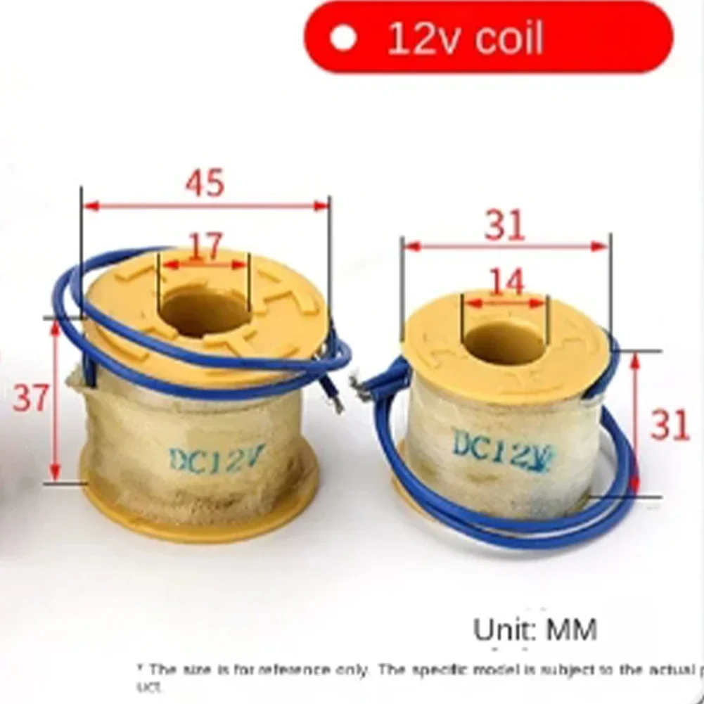 

S/M Brass Normally Closed Solenoid Valve Coil DN06/08/10/15/20/25 1/4" 3/8" 1/2" 3/4" 1" 12V 220V 24v Pneumatic All-copper Coil