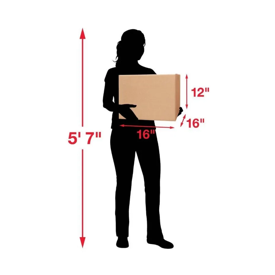 Mailing/Moving/Storage Box - 16" x 16" x 12" view 5