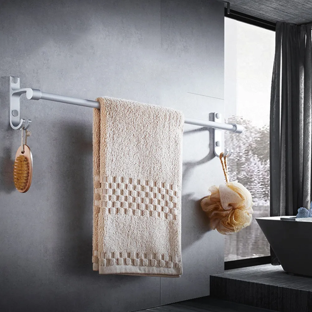 

48Cm Polished Aluminum Towel Proof Deformation Resistant Sleek Modern Design Wall Mounted for Bathroom Towel Rack