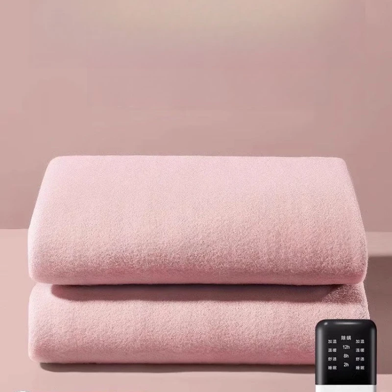 Graphene Fast Heating Electric Blanket,Single-Dual Control Mat,Mite Removal Dryer,Waterproof Timing Health Heater,1s Quick Warm