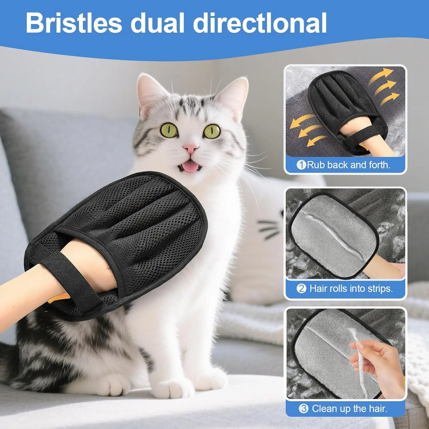 Thumbnail 3 - #9 Pet Grooming Gloves Comparison Guide