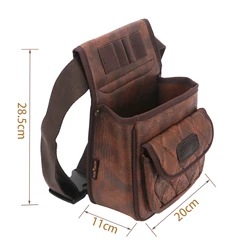 Tourbon porta cartuchos de escopeta PU resistente para caza