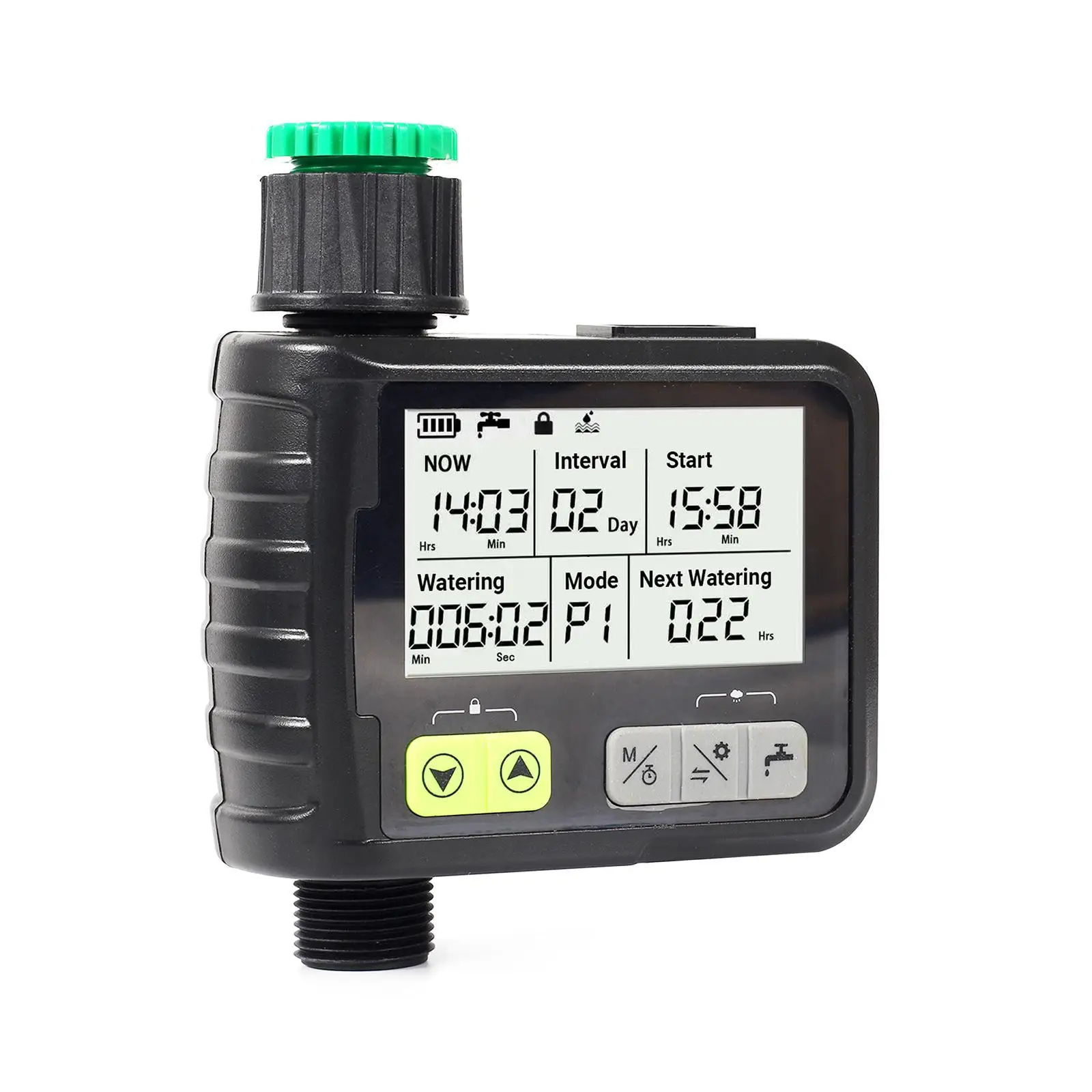 Digital Sprinkler Timer Automatic Irrigation Controller Garden Watering System for Home and Office Potted Plants