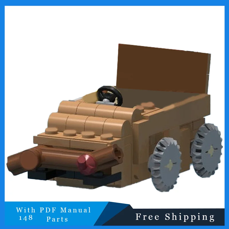 حار 148 قطعة صندوق الصابون الكرتون سيارة وحدات اللبنات نموذج لتعليم الطفل لتقوم بها بنفسك الجمعية عرض لعبة عيد ميلاد هدية الكريسماس #3