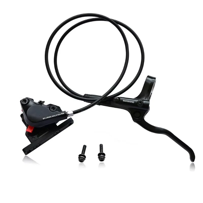 SHIMANO UR300 Flat Mount Brake Road Bike Hydraulic Disc Brake BR-UR300 Brake Lever BL-MT200 w/Cable Left front Right Rear