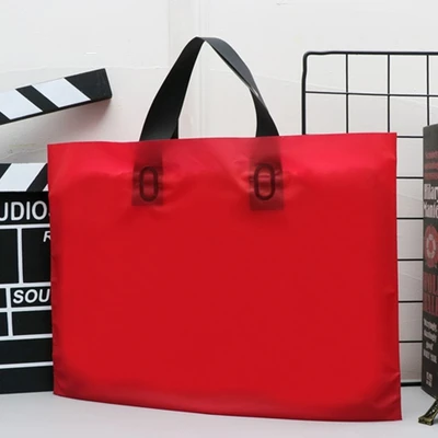 50 stuks op maat gemaakte matte bruiloft cadeauzakjes festival evenement show boodschappentassen kleding productverpakking zakken afdrukken logo - afbeelding 1