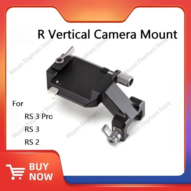 R Vertical Camera Mount Vertical Camera Mount Vertical Horizontal Photography for DJI RS 2/DJI RS 3 Pro/DJI RS 3