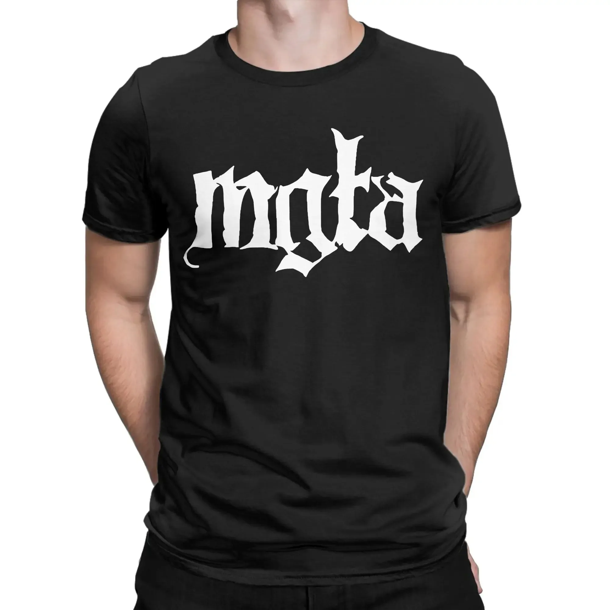 

Mgla Balck metal band Apparel Unisex T Shirt Cotton Tee Graphic Printed T-shirt Clothes