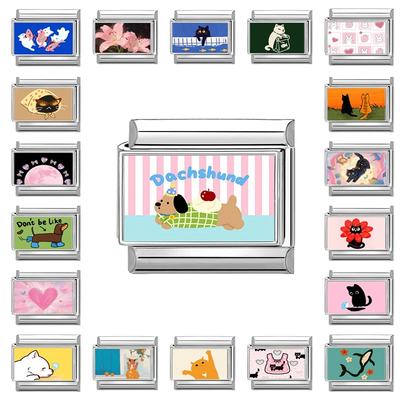 Cute Cat Dog Elepha…