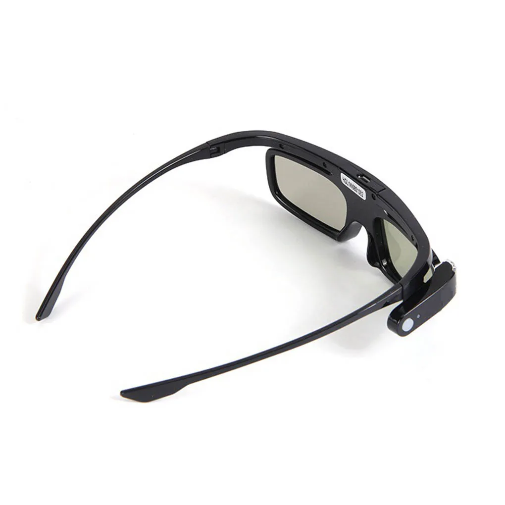 

3D Glasses Active Shutter Handily Wear Simple Operation USB Charging Professional Movie Eyewear Film Eyeglasses