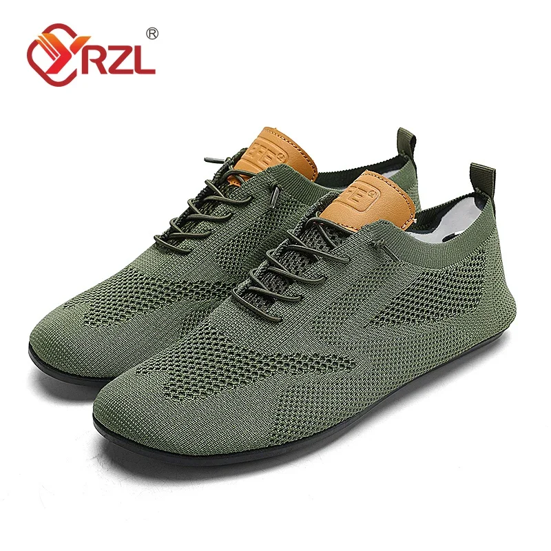 

YRZL Men Mesh Loafers Driving Moccasins High Quality Flats Walking Shoes Breathable Non Slip Casual Loafers Summer Mens Shoes