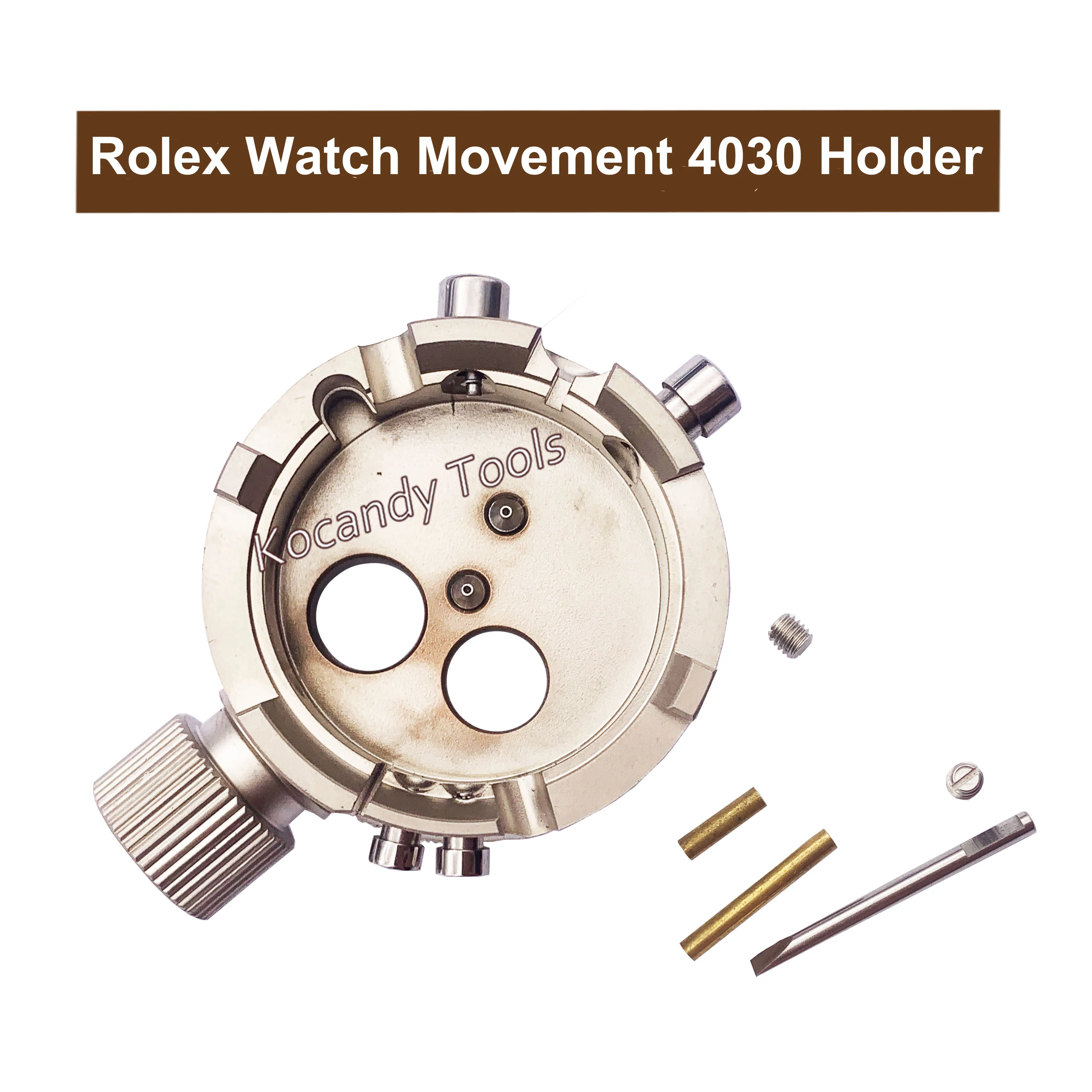 4030 Rolex Watch Movement Holder High Quality Stainless Steel Watch Tools for Watchmaker Repair