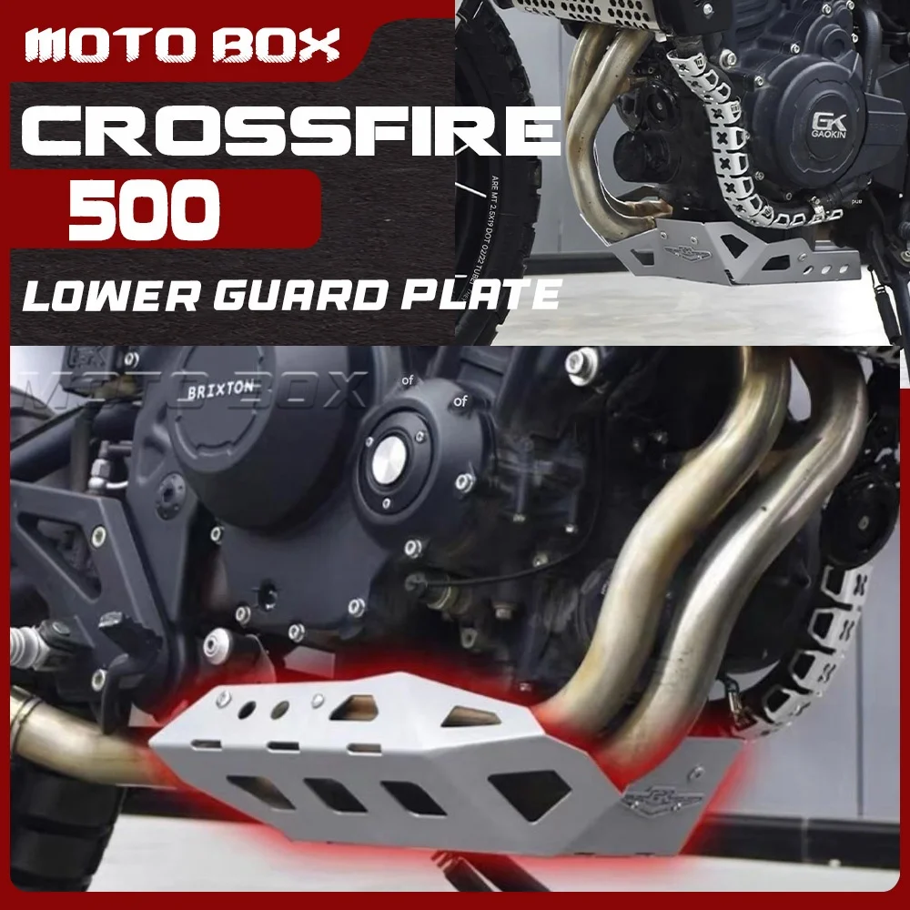 

For BRIXTON CROSSFIRE 500 stainless steel lower fairing for gk500 engine protection board