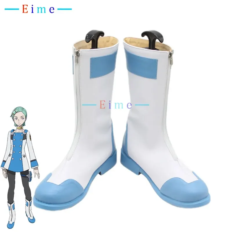Eureka Cosplay Shoes Halloween Carnival Boots Anime Psalms of Planets Eureka Cosplay Props PU Leather Shoes Big Size Custom Made