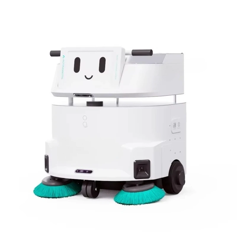 New Waterless Driverless Intelligent Cleaning Robot Commercial Industrial Floor Washer Machine Battery 100AH Snow Robot Cleaner