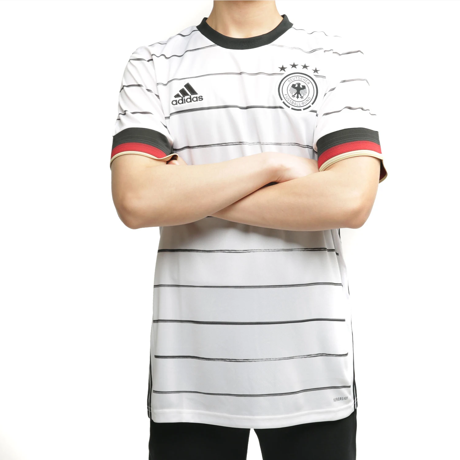 Adidas genuine Men's Fan Edition Soccer Sports Short Sleeve Jersey EH6105