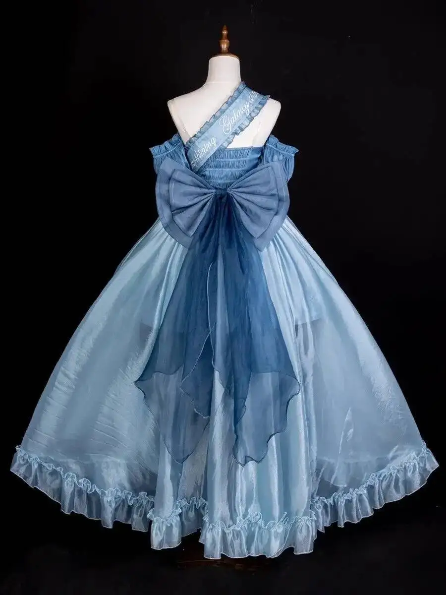 Princess Cosplay Starlight Mermaid Dress Princess Dress Lolita Sweet Wedding Dress Gorgeous Lolita Princess Dress For Women