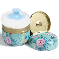 Portable Baby Powder Puff and Container Travel Essential for Dusting Powder Blenders & Sponges Beauty & Personal Care