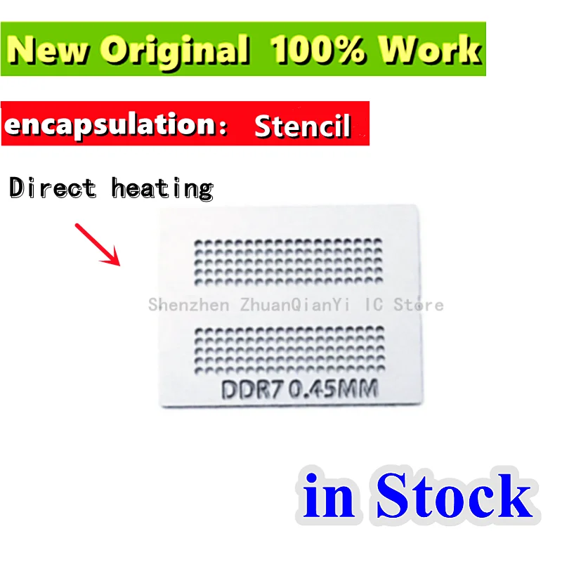 Direct heating GDDR5X D9VRL D9VRK D9TXS D9V 190FBGA DDR7 memory BGA Stencil