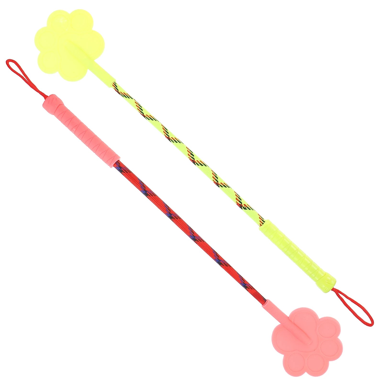 

2pcs Shot Dog Training Durable Paw Tools Pat No Hurt Puppy Pet Cat Stick Interactive Toys Professional Equipment