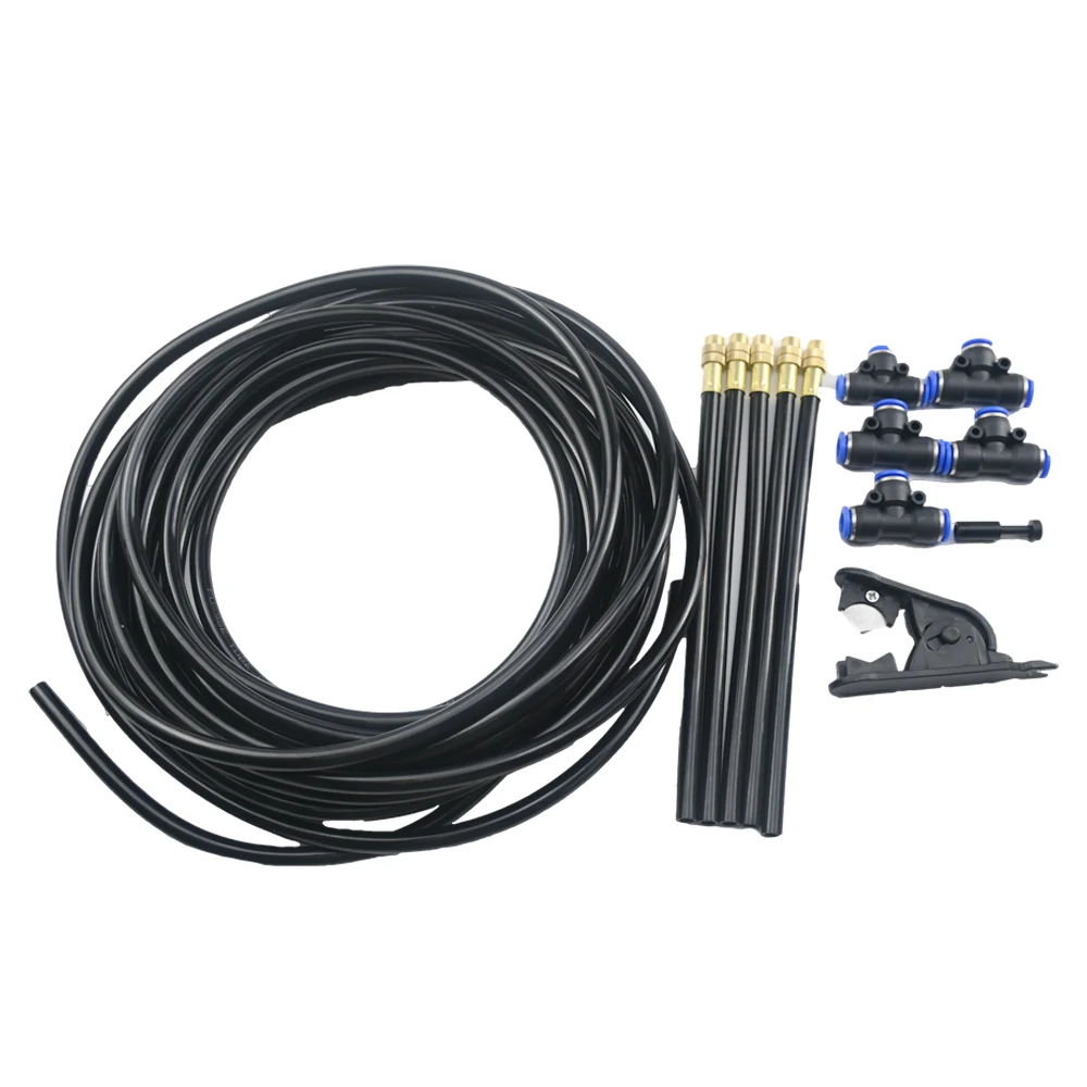 

12V Micro Pump for Outdoor Irrigation: 8mm Pipe with 20cm Flexible Nozzles for Garden & Patio Cooling